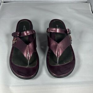 Dansko sandals size 40  (8.5us) purple